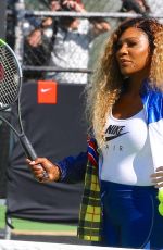 SERENA WILLIAMS at Nike Queens of the Future Event in New York 08/20/2019