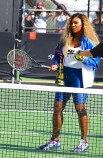 SERENA WILLIAMS at Nike Queens of the Future Event in New York 08/20/2019