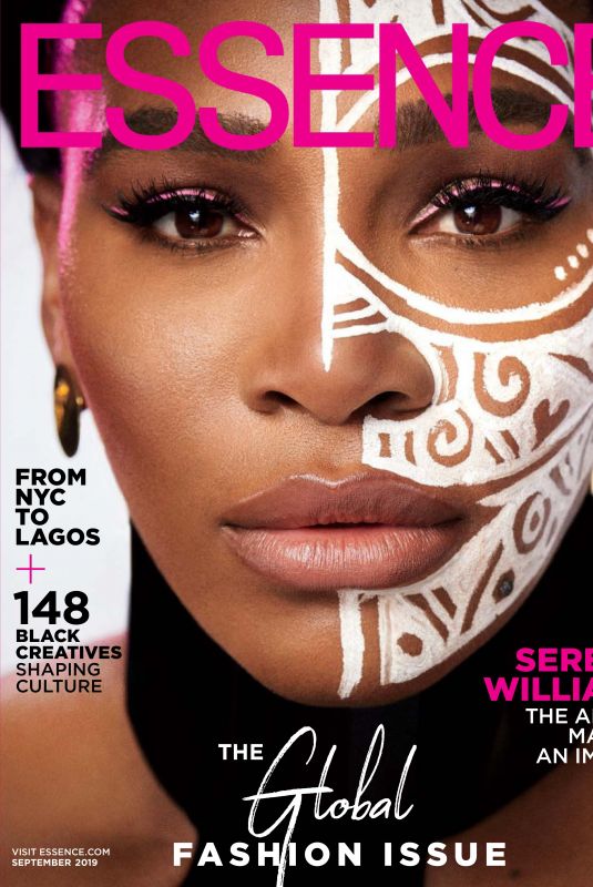 SERENA WILLIAMS in Essence Magazine, August 2019