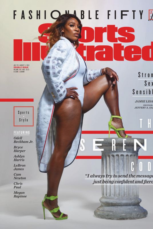 SERENA WILLIAMS in Sports Illustrated Magazine, July/August 2019