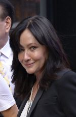 SHANNEN DOHERTY Arrives at Good Morning America in New York  08/05/2019