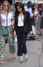 SHANNEN DOHERTY Arrives at Good Morning America in New York  08/05/2019