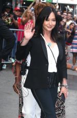 SHANNEN DOHERTY Arrives at Good Morning America in New York  08/05/2019
