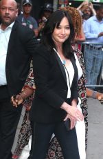SHANNEN DOHERTY Arrives at Good Morning America in New York  08/05/2019