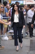 SHANNEN DOHERTY Arrives at Good Morning America in New York  08/05/2019