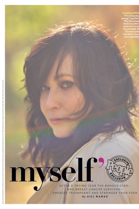 SHANNEN DOHERTY in People Magazine, August 2019