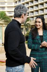 SHRADDHA KAPOOR at Saaho Promotio at JW Marriott Hotel in Mumbai 08/20/2019