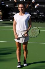 SIMONA HALEP at Nike Queens of the Future Tennis Event in New York 08/20/2019