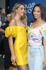 SISTINE ROSE STALLONE and CORINNE FOXX Arrves at Good Morning America in New York 08/05/2019