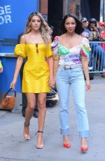 SISTINE ROSE STALLONE and CORINNE FOXX Arrves at Good Morning America in New York 08/05/2019