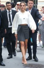 SISTINE ROSE STALLONE Arrvives at Build Studio in New York 08/05/2019
