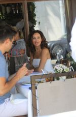 SOFIA MILOS Out for Lunch in Beverly Hills 08/02/2019