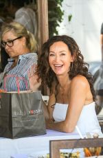 SOFIA MILOS Out for Lunch in Beverly Hills 08/02/2019