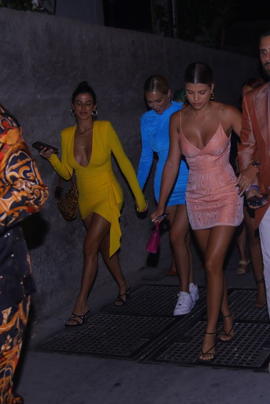 SOFIA RICHIE and ANASTASIA KARANIKOLAOU Night Out in Capri 08/08/2019