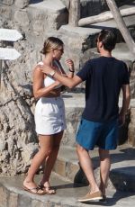 SOFIA RICHIE and Scott Disick on Vacation in Nerano 08/09/2019
