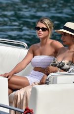 SOFIA RICHIE and Scott Disick Out in Portofino 08/13/2019