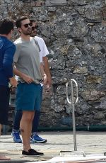 SOFIA RICHIE and Scott Disick Out in Portofino 08/13/2019