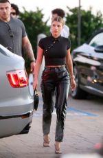 SOFIA RICHIE Leaves Nobu in Malibu 08/19/2019