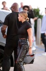 SOFIA RICHIE Leaves Nobu in Malibu 08/19/2019