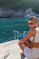 SOFIA RICHIE on Vacation in Italy 08/14/2019