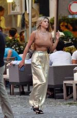 SOFIA RICHIE Out and About in Portofino 08/13/2019