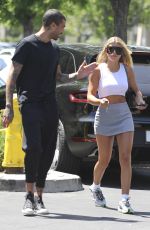 SOFIA RICHIE Out for Early Birthday Lunch in Calabasas 08/23/2019