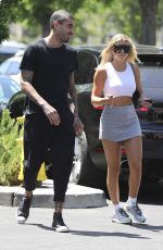 SOFIA RICHIE Out for Early Birthday Lunch in Calabasas 08/23/2019
