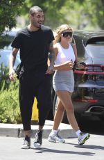 SOFIA RICHIE Out for Early Birthday Lunch in Calabasas 08/23/2019