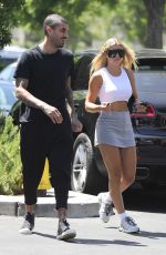 SOFIA RICHIE Out for Early Birthday Lunch in Calabasas 08/23/2019