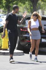 SOFIA RICHIE Out for Lunch in Calabasas 08/23/2019
