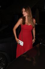 SOFIA VERGARA and Joe Magliano Out for Dinner in Beverly Hills 08/03/2019