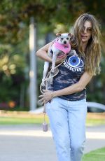 SOFIA VERGARA Out with Her Dog in Beverly Hills 08/17/2019