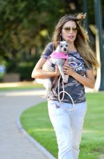SOFIA VERGARA Out with Her Dog in Beverly Hills 08/17/2019