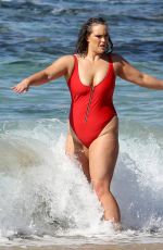 SOPHIA BRENNAN in Swimsuit at a Beach in Sydney 08/16/2019