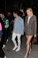 SOPHIE TURNER and Joe Jonas at Villa One Tequila Brand in New York 08/29/2019