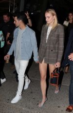 SOPHIE TURNER and Joe Jonas at Villa One Tequila Brand in New York 08/29/2019