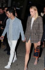 SOPHIE TURNER and Joe Jonas at Villa One Tequila Brand in New York 08/29/2019