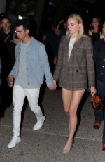 SOPHIE TURNER and Joe Jonas at Villa One Tequila Brand in New York 08/29/2019