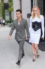 SOPHIE TURNER and Joe Jonas Headioong to VMA 2019 in Newark 08/26/2019