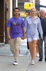 SOPHIE TURNER and Joe Jonas Out in New York 08/16/2019