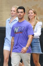 SOPHIE TURNER and Joe Jonas Out in New York 08/16/2019