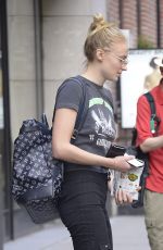 SOPHIE TURNER and Joe Jonas Out in New York 08/27/2019