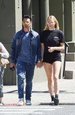 SOPHIE TURNER and Joe Jonas Out in New York 08/29/2019