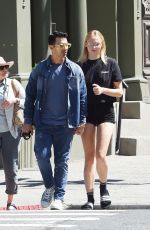 SOPHIE TURNER and Joe Jonas Out in New York 08/29/2019