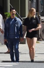 SOPHIE TURNER and Joe Jonas Out in New York 08/29/2019