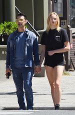 SOPHIE TURNER and Joe Jonas Out in New York 08/29/2019
