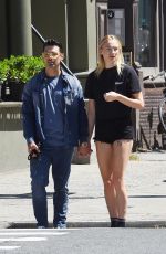 SOPHIE TURNER and Joe Jonas Out in New York 08/29/2019