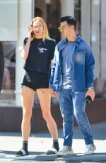 SOPHIE TURNER and Joe Jonas Out Kissing in New York 08/29/2019