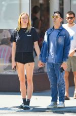 SOPHIE TURNER and Joe Jonas Out Kissing in New York 08/29/2019