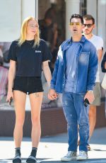 SOPHIE TURNER and Joe Jonas Out Kissing in New York 08/29/2019